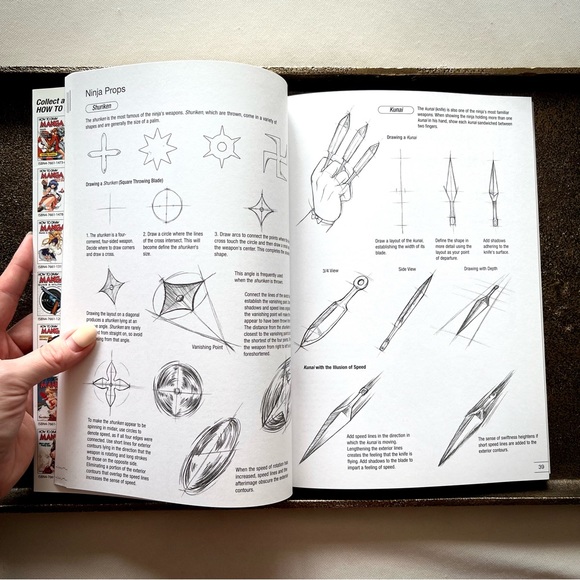 BOOK • “How to Draw Manga: Ninja & Samurai Portrayal” • - Picture 8 of 14